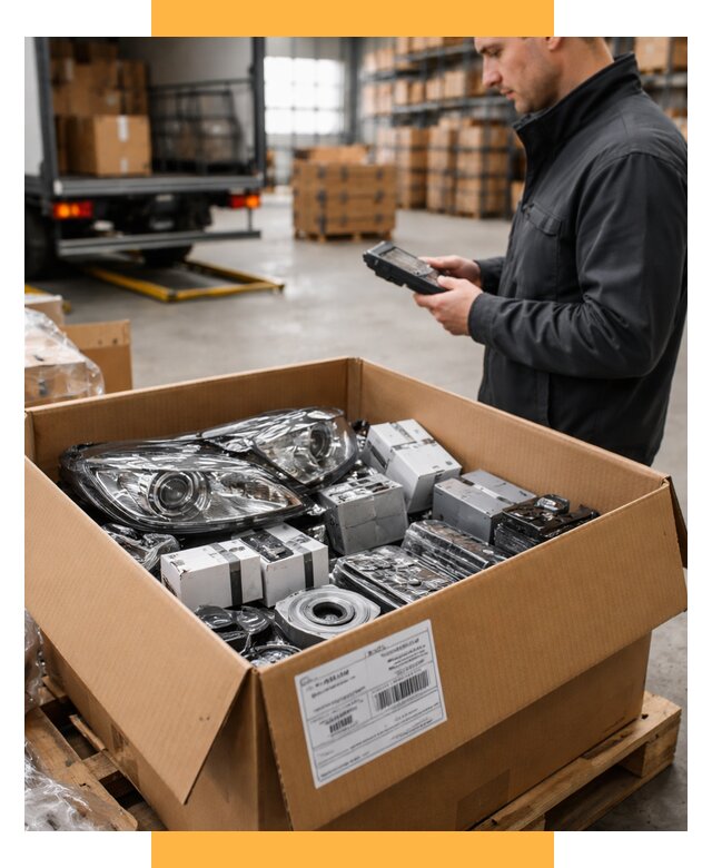 Доставка автозапчастей из Европы под ключ от 12651 р. | СетСервис-Чкв