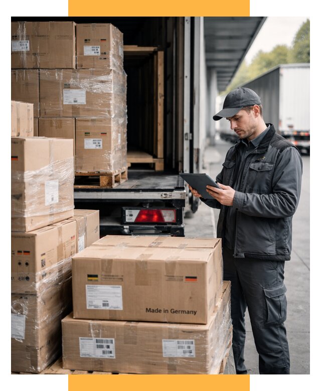 Доставка грузов из Германии от 45545 р. быстро - СетСервис-Чкв