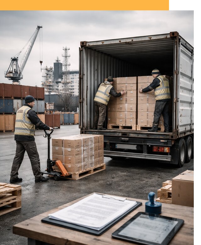 Доставка грузов из Латвии от 25303 руб, морская, авто, авиа