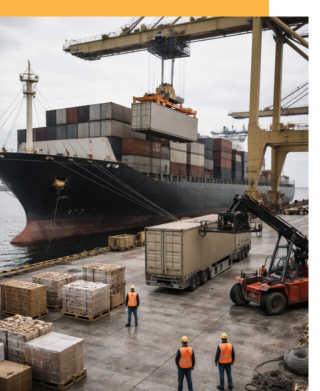 Морские перевозки из Индии: доставка FCL/LCL, таможня от 121452