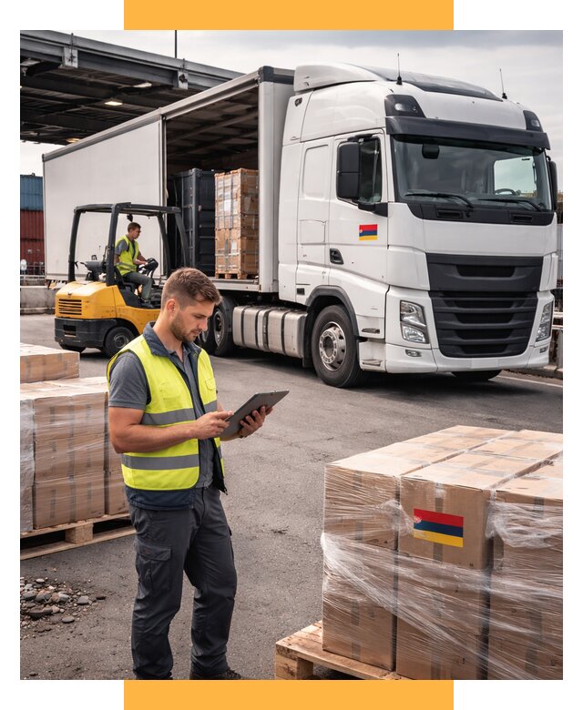 Автоперевозки из Армении от 96150 р. — услуги СетСервис-Чкв