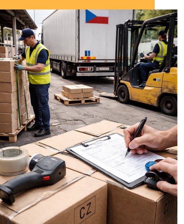 Доставка грузов в Чехию от 35424 руб, международные перевозки