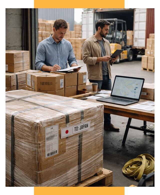 Доставка грузов в Японию от 25303 р., логистика СетСервис-Чкв