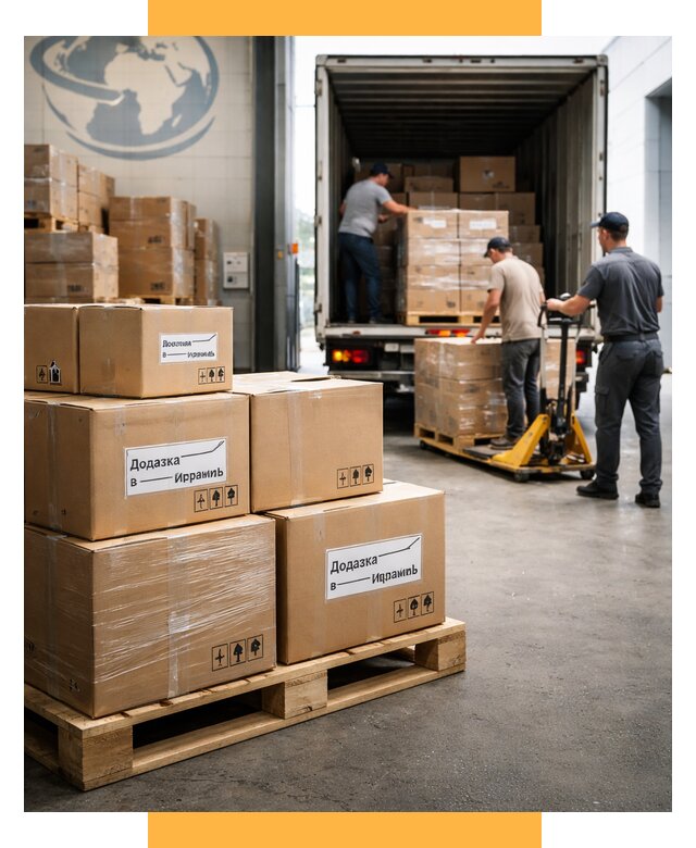 Доставка грузов в Израиль и экспорт от 45545 р. СетСервис-Чкв