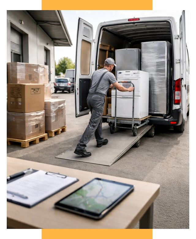 Перевозка бытовой техники от 6579 р. - логистика СетСервис-Чкв