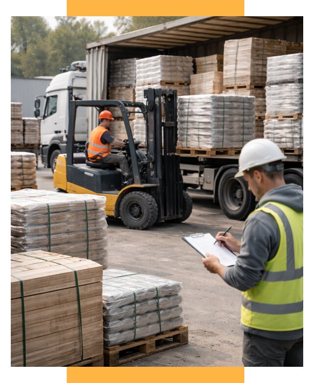 Перевозка строительных материалов от 5567 р. | СетСервис-Чкв