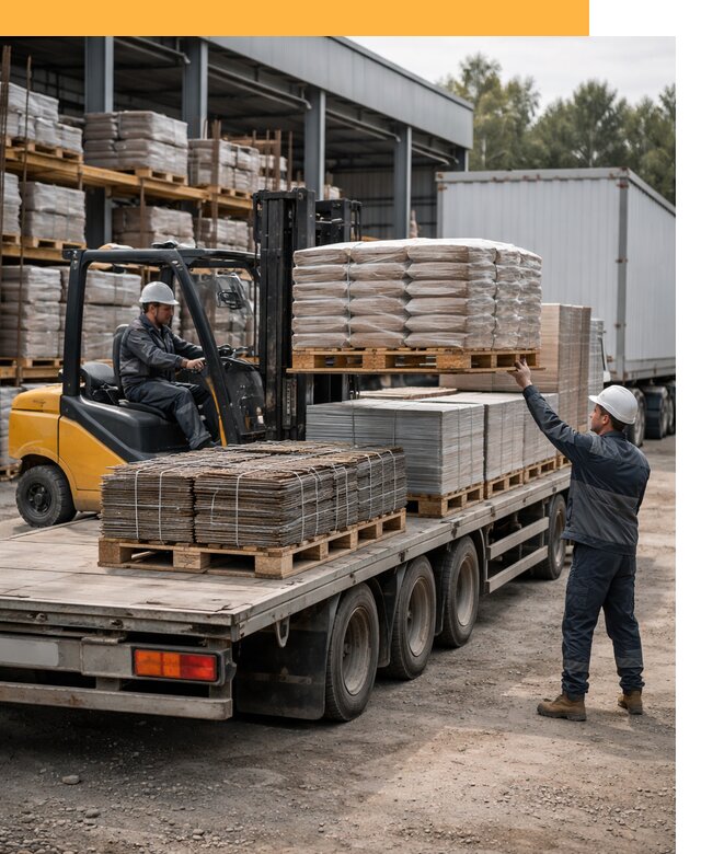 Перевозка строительных материалов по миру от 5567 руб