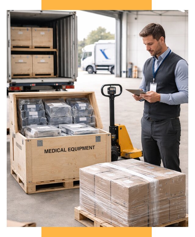 Перевозка медицинского оборудования от 15182 р. в СетСервис-Чкв