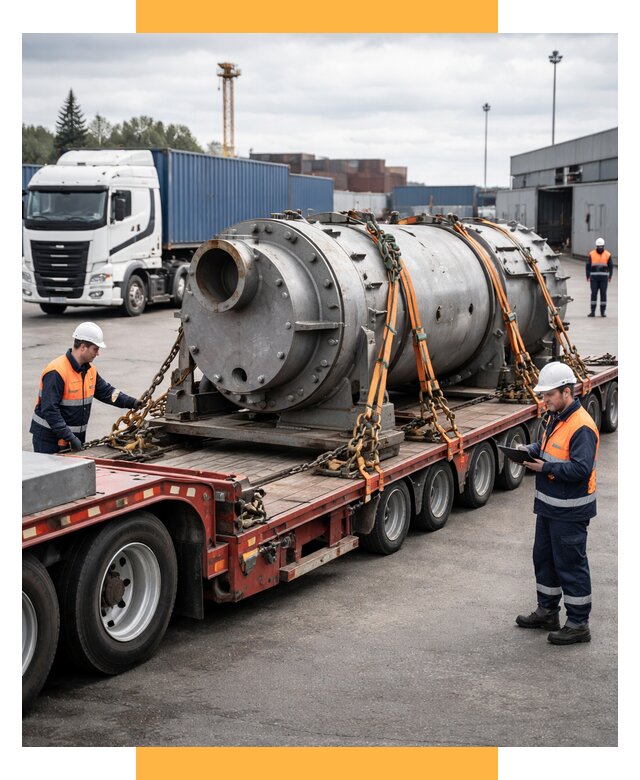 Перевозка тяжеловесных грузов под ключ от 151815 р. | СетСервис-Чкв