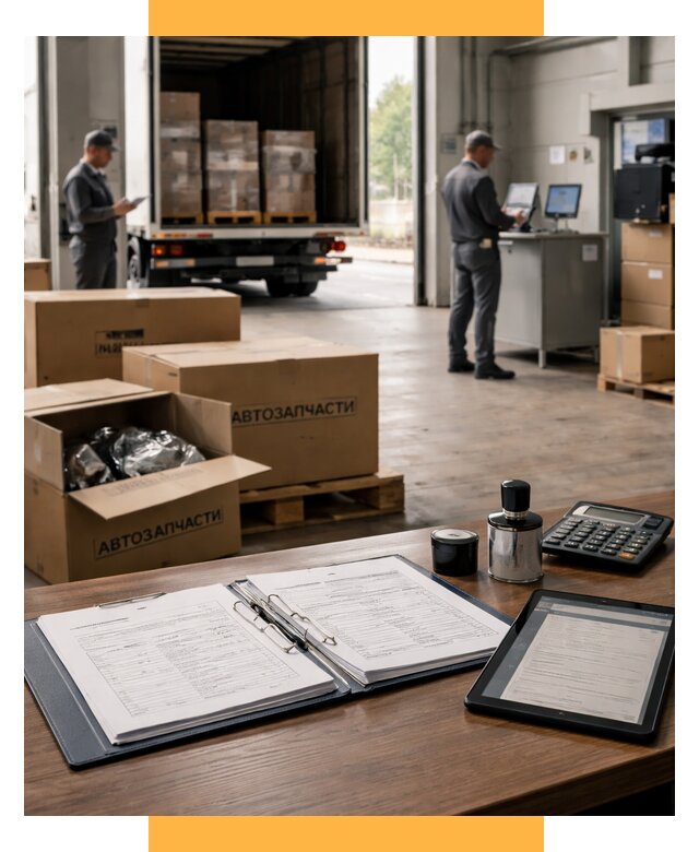 Таможенное оформление автозапчастей под ключ от 8603 р., СетСервис-Чкв