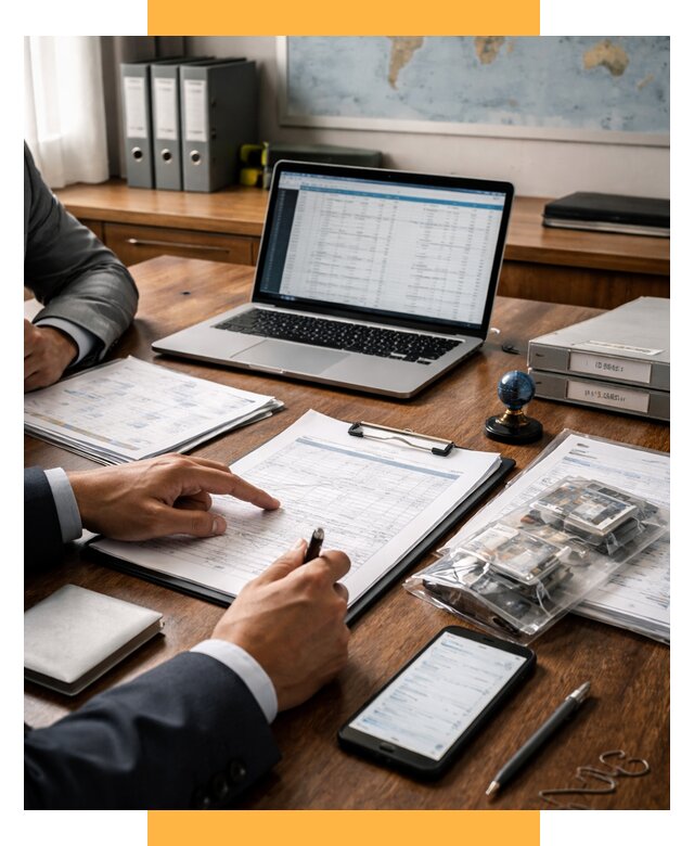 Проверка поставщика за рубежом от 8603 р. | СетСервис-Чкв аудит