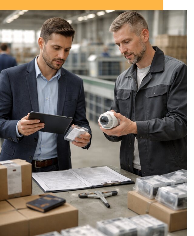 Инспекция фабрики за рубежом, приемка и контроль качества от 15182